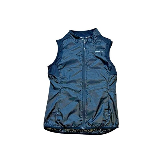 Nike Vest Women's Size Small Puffer Jacket Zip Running Ultra Lightweight 689256 - Picture 1 of 8